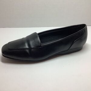 Fanfares women's size 8 Black flats slip on shoes career casual